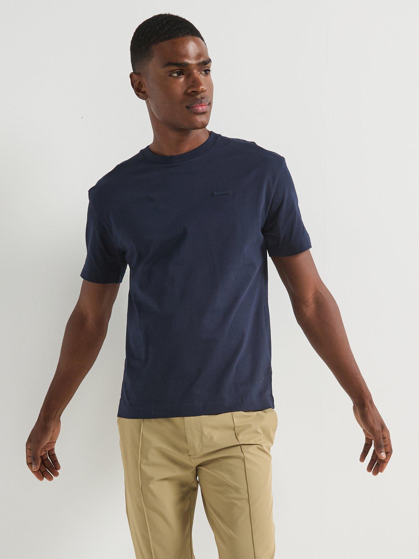 calvin-klein-cotton-comfort-fit-t-shirt-dark-blue