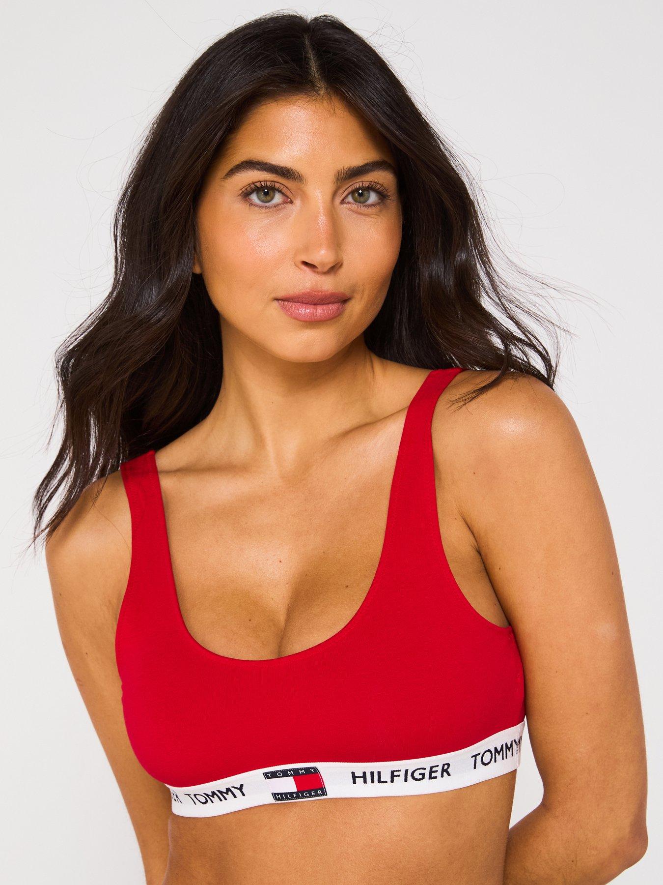 Image 1 of 4 of Tommy Hilfiger Bralette - Red