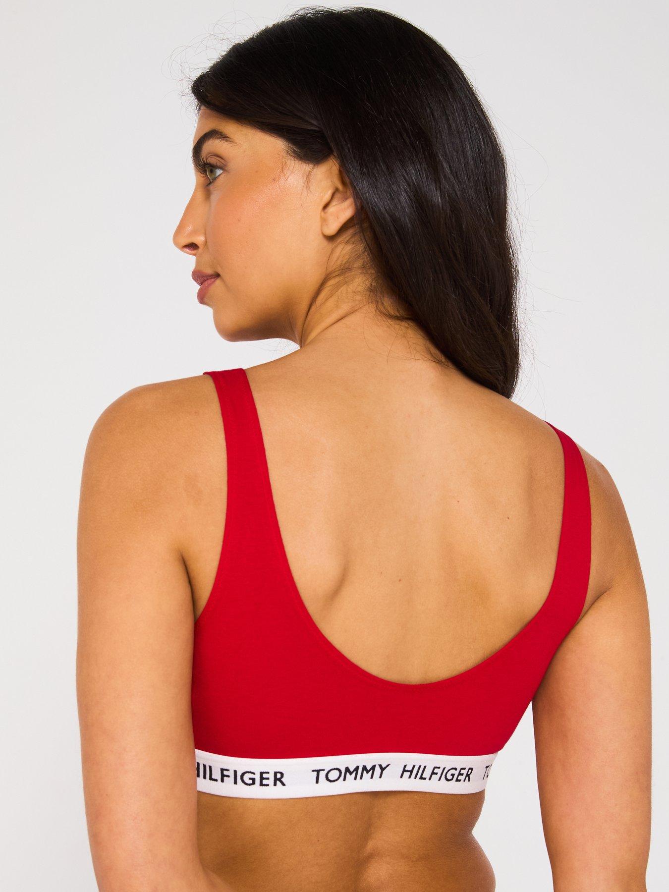 Image 2 of 4 of Tommy Hilfiger Bralette - Red
