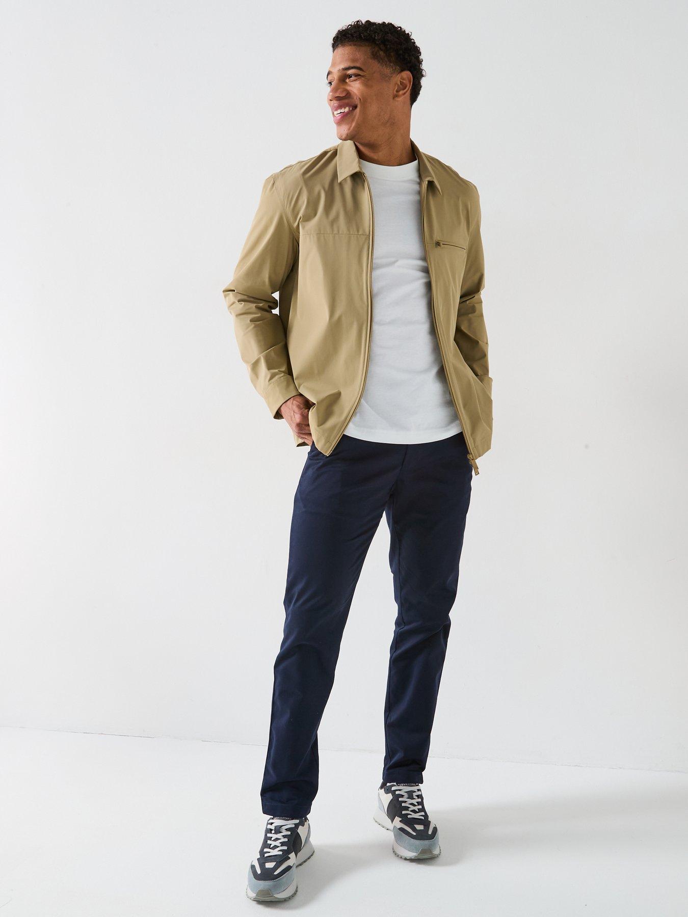  image of calvin-klein-nylon-stretch-technical-overshirt-natural