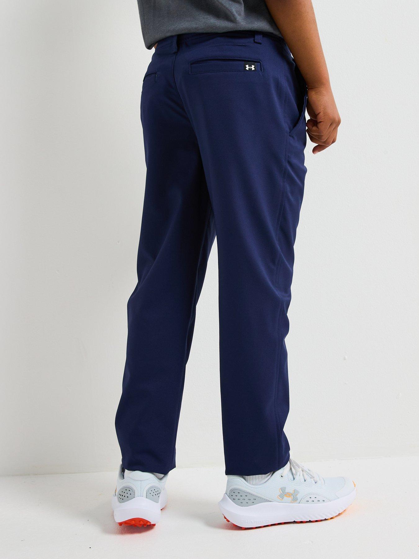  image of under-armour-junior-boys-golf-matchplay-pant-navy