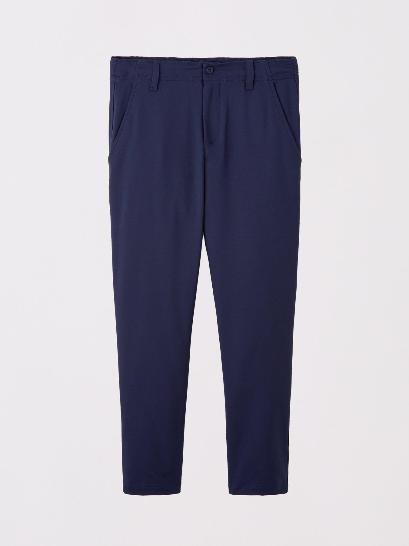  image of under-armour-junior-boys-golf-matchplay-pant-navy