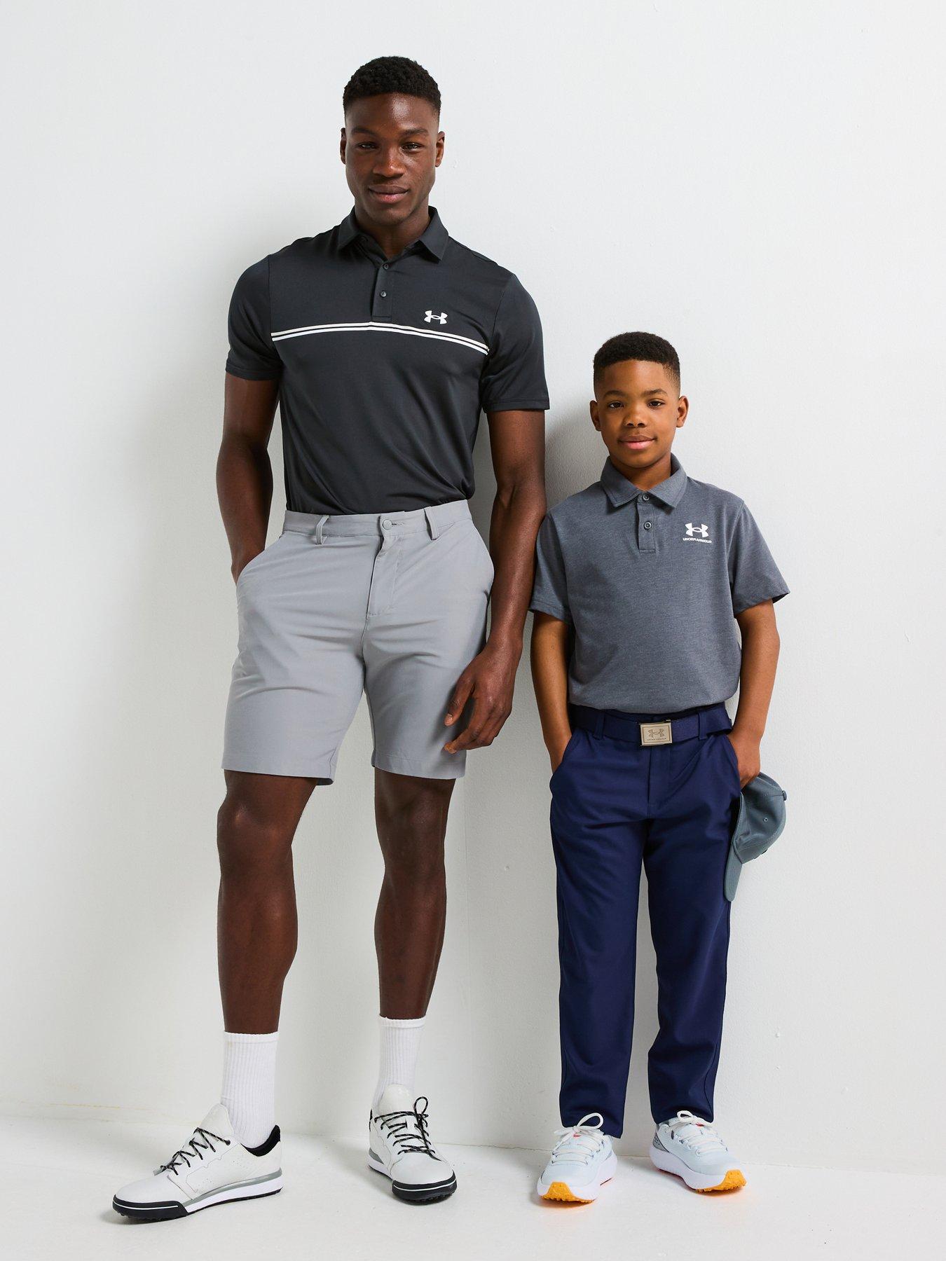  image of under-armour-junior-boys-golf-matchplay-pant-navy