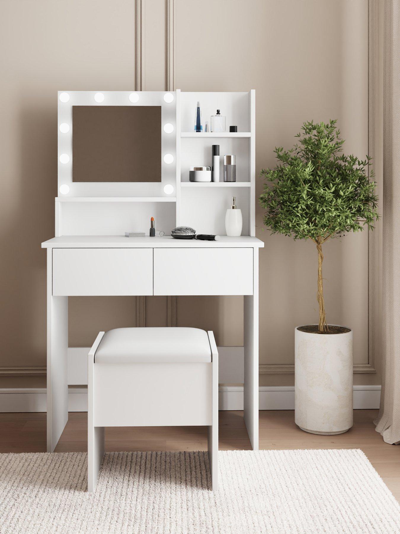 GFW Eva Dressing Table With Stool