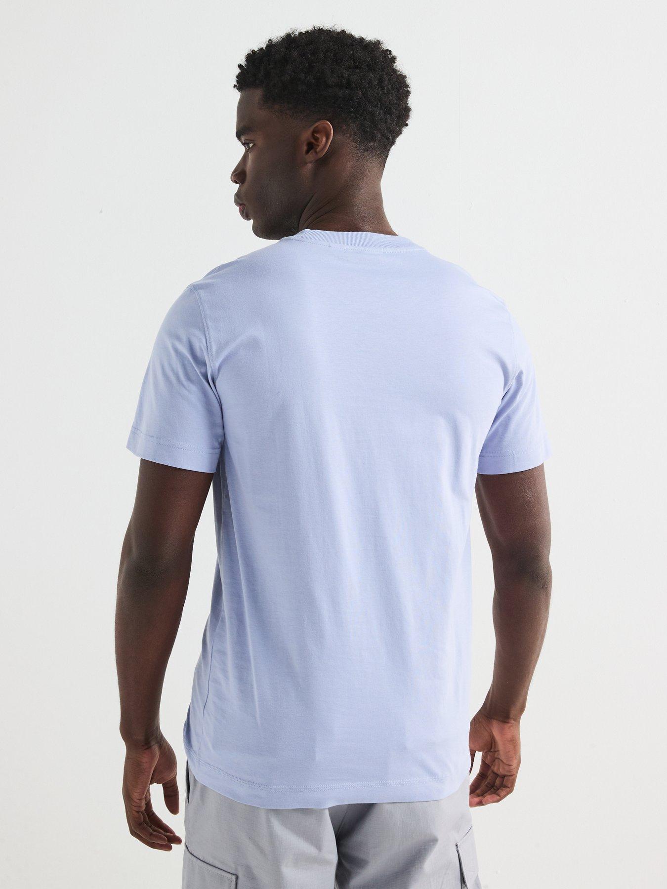  image of calvin-klein-jeans-left-chest-woven-patch-regular-t-shirt-light-blue