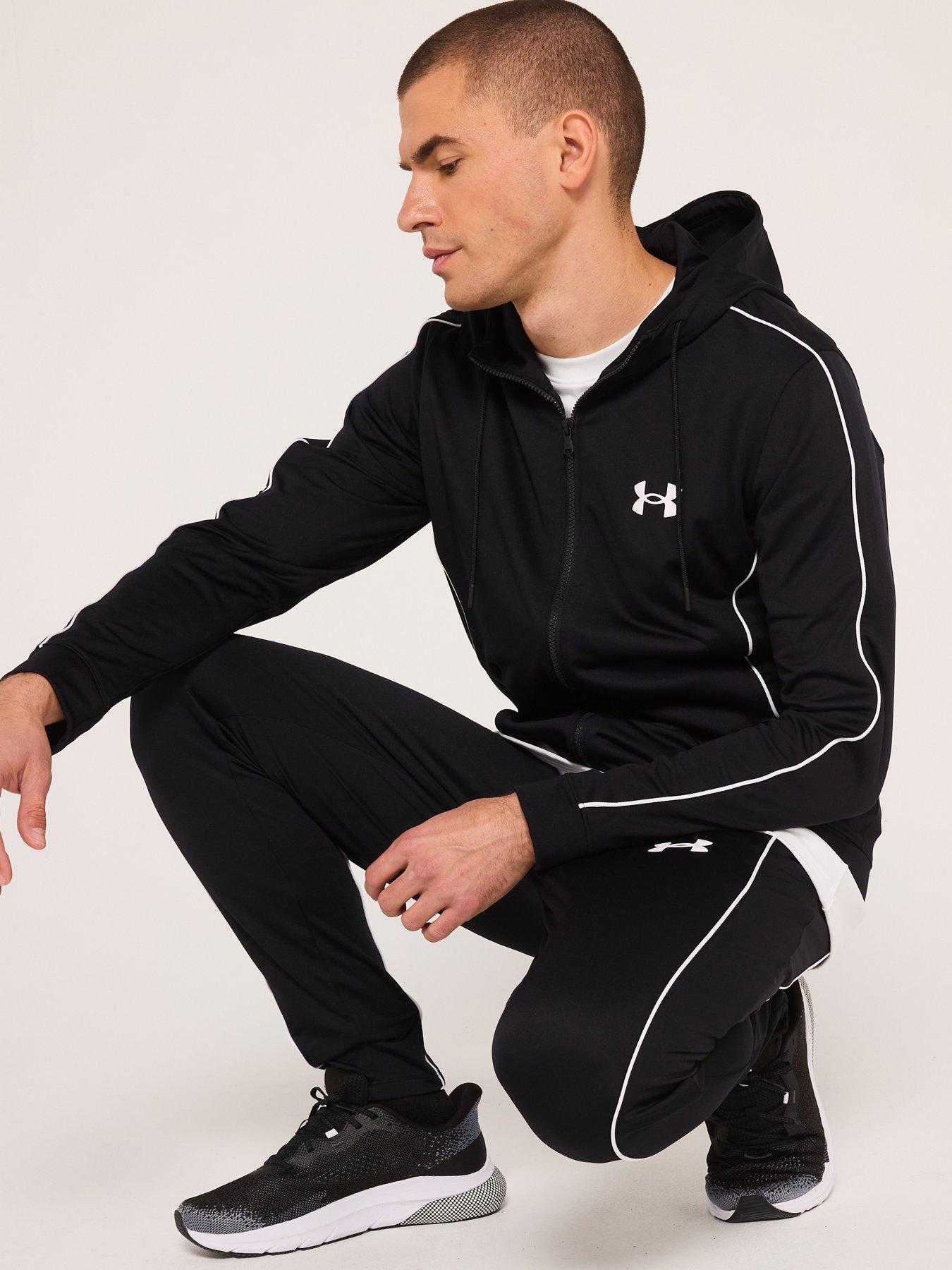  image of under-armour-mens-training-novelty-tracksuit-black