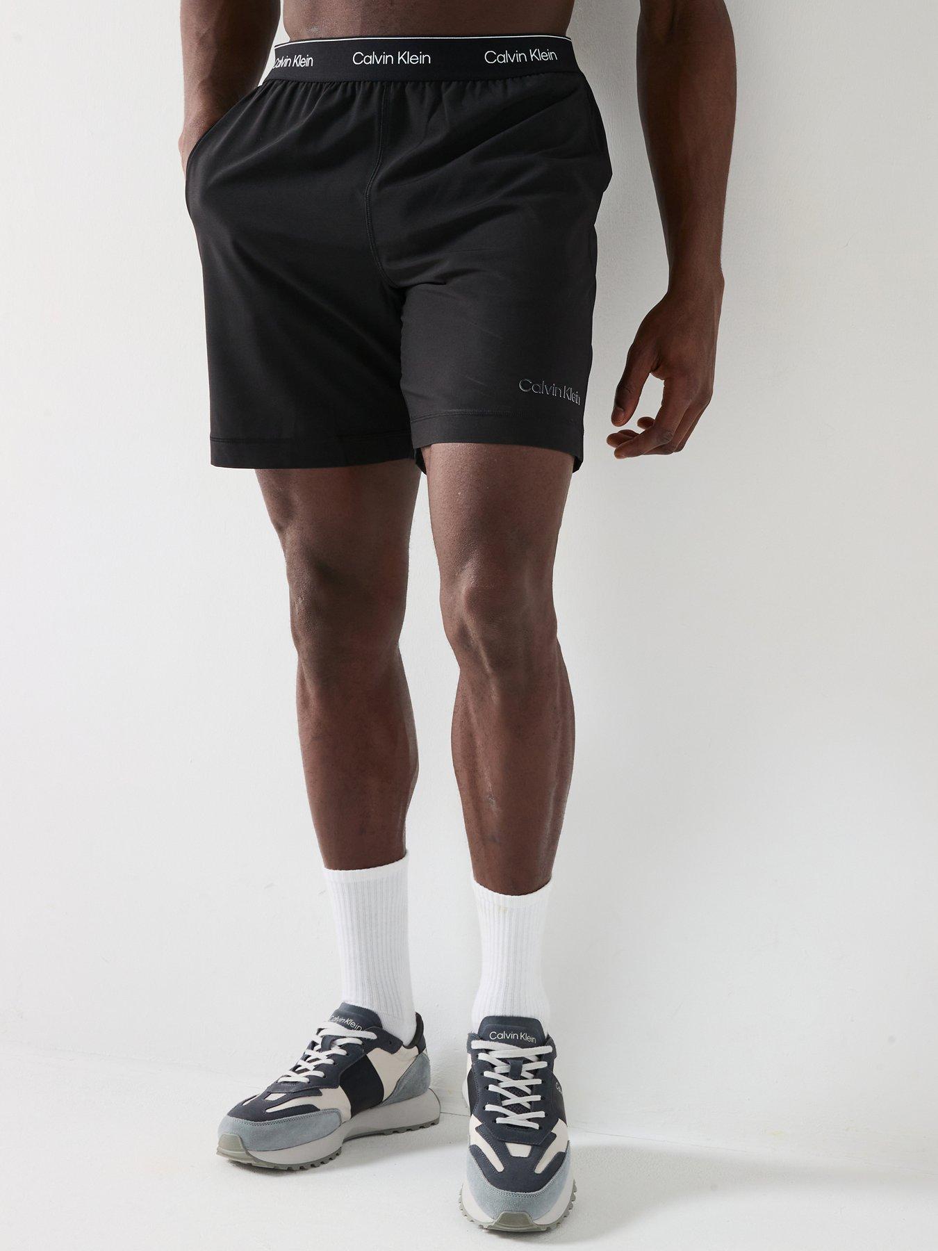 calvin-klein-sport-ck-7-waistband-logo-woven-shorts-black