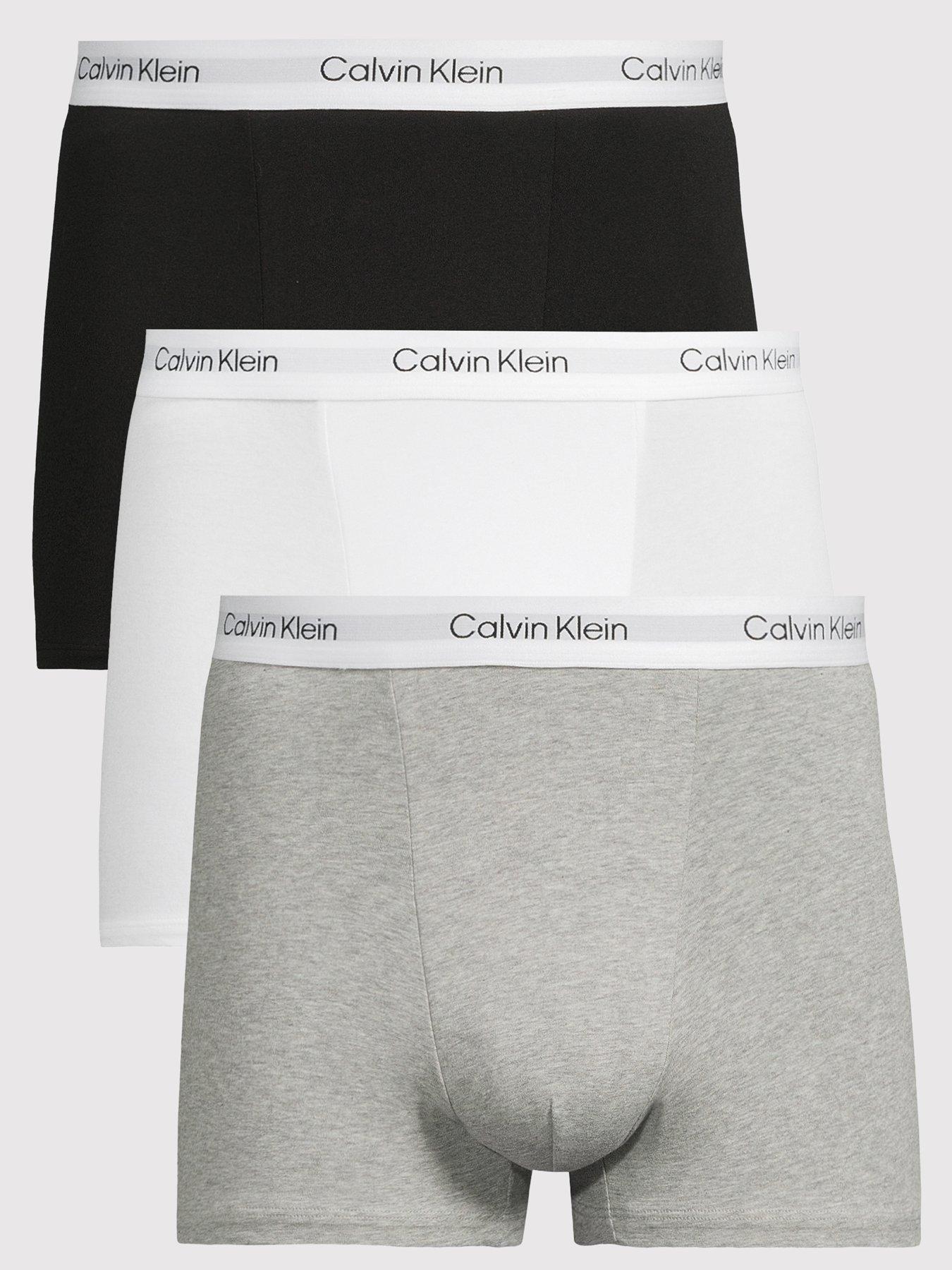  image of calvin-klein-3-pack-of-icon-cotton-stretch-3-pack-relaxed-trunks-multi