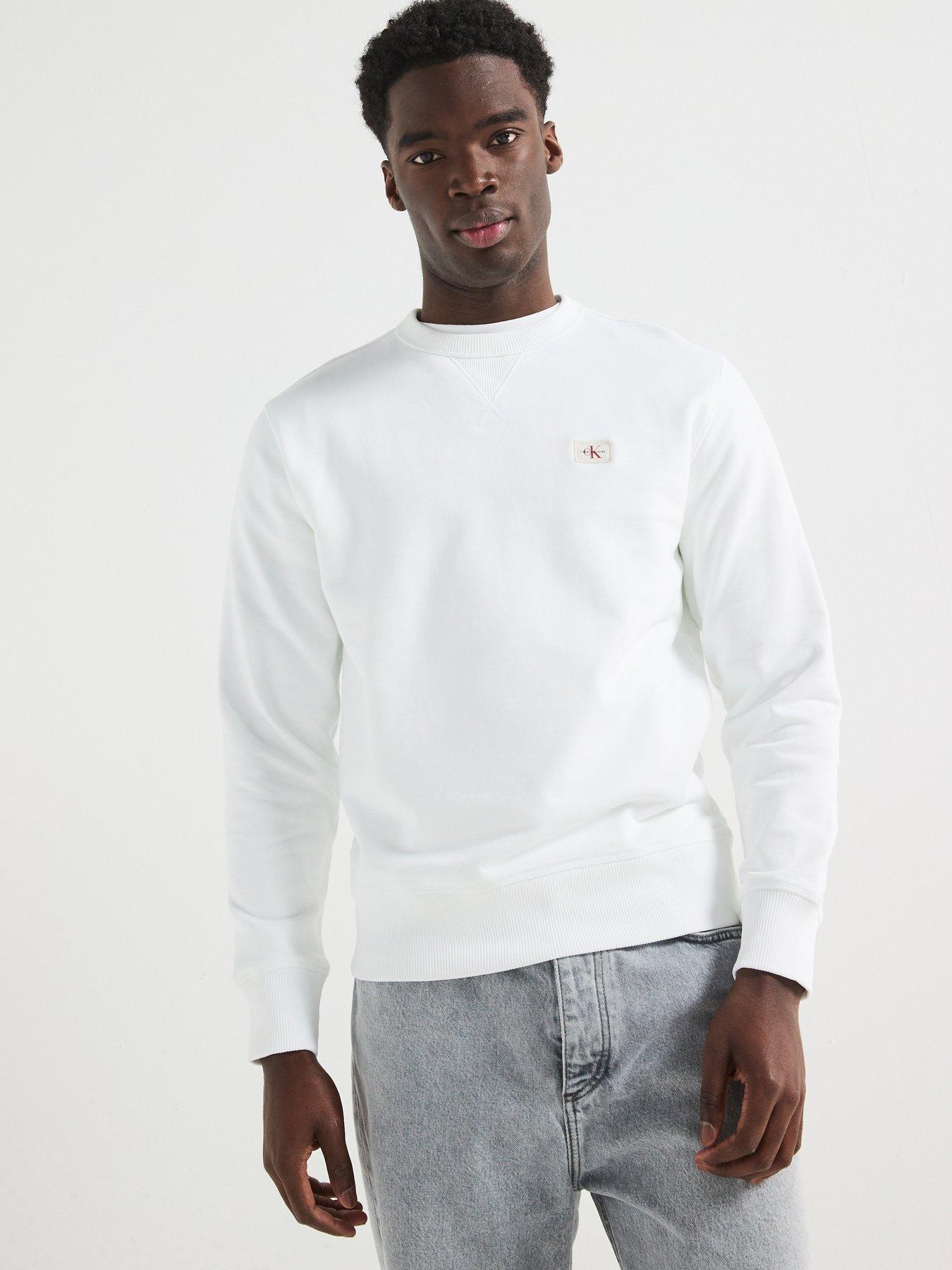 calvin-klein-jeans-woven-label-crew-neck-sweatshirt-white