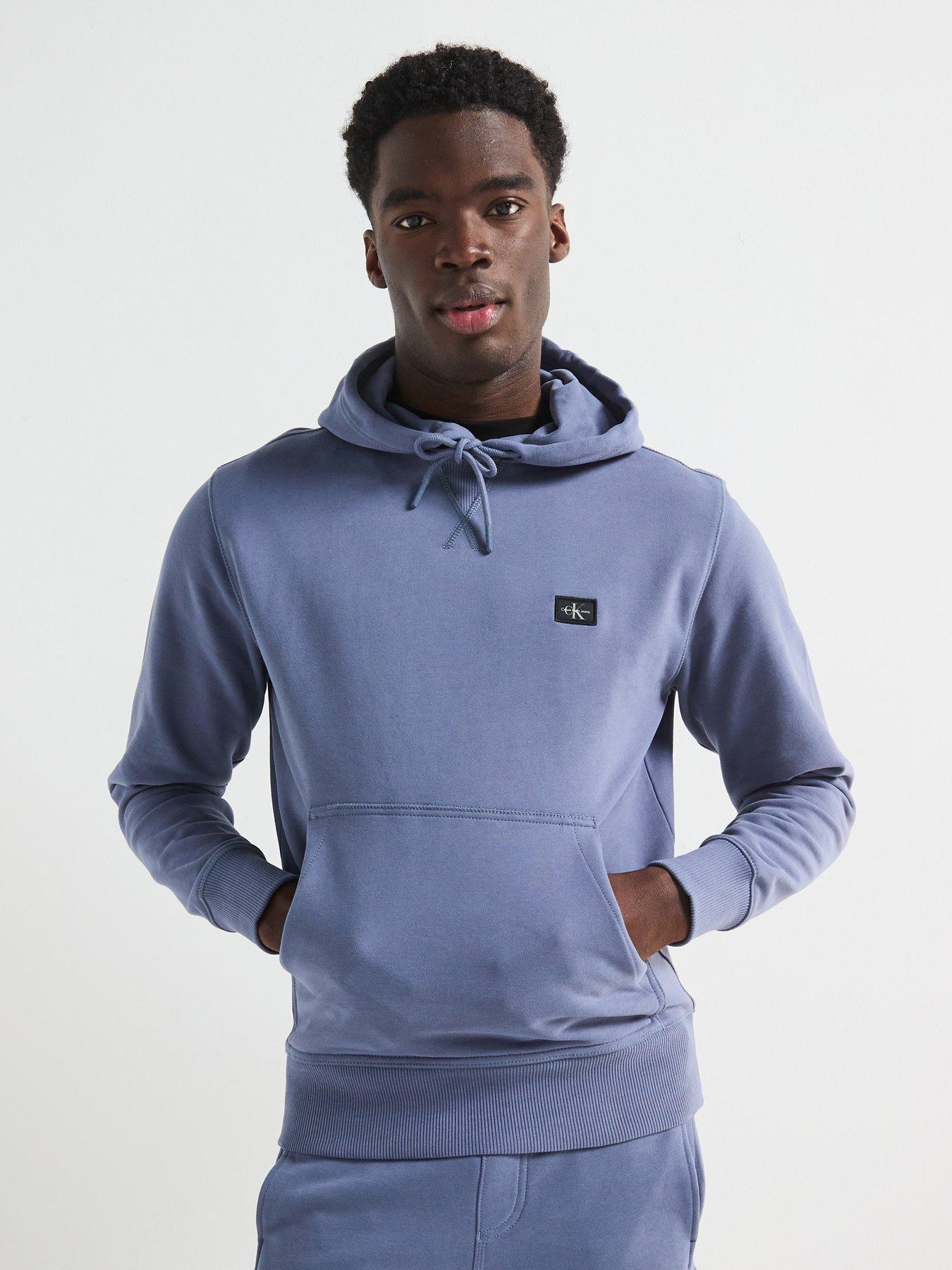 calvin-klein-jeans-woven-label-overhead-hoodie-dark-grey