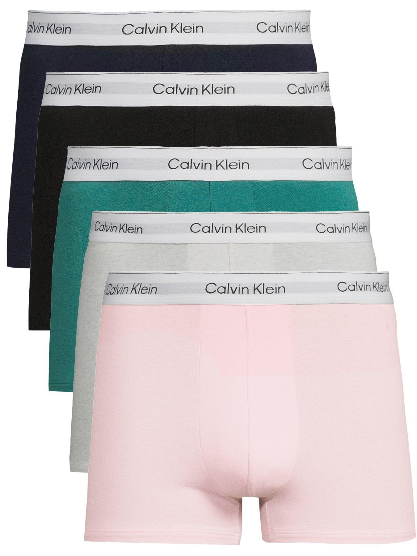 undefined Calvin Klein 5 Pack Trunks - Assorted
