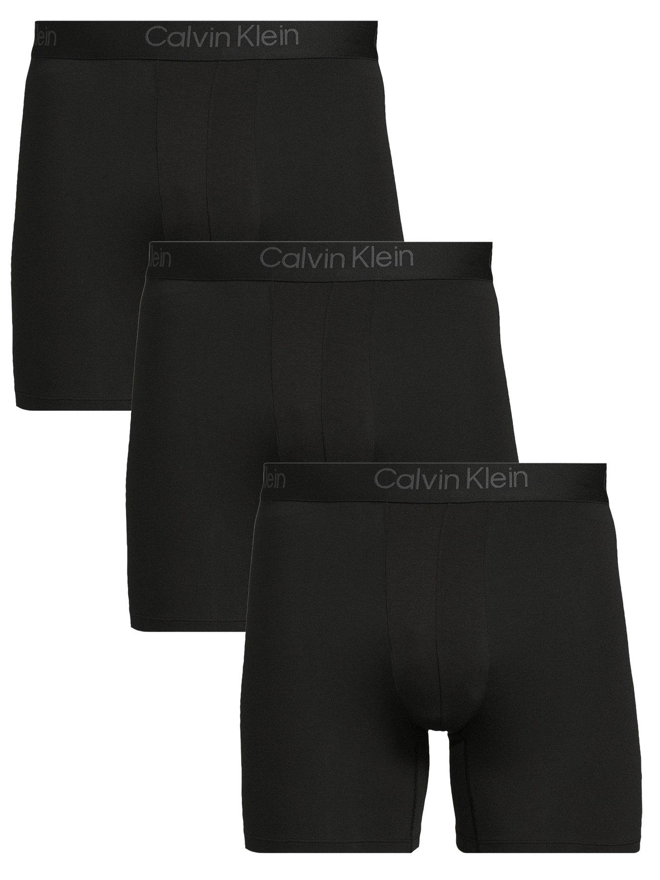 undefined 3 Pack Boxer Brief - Black