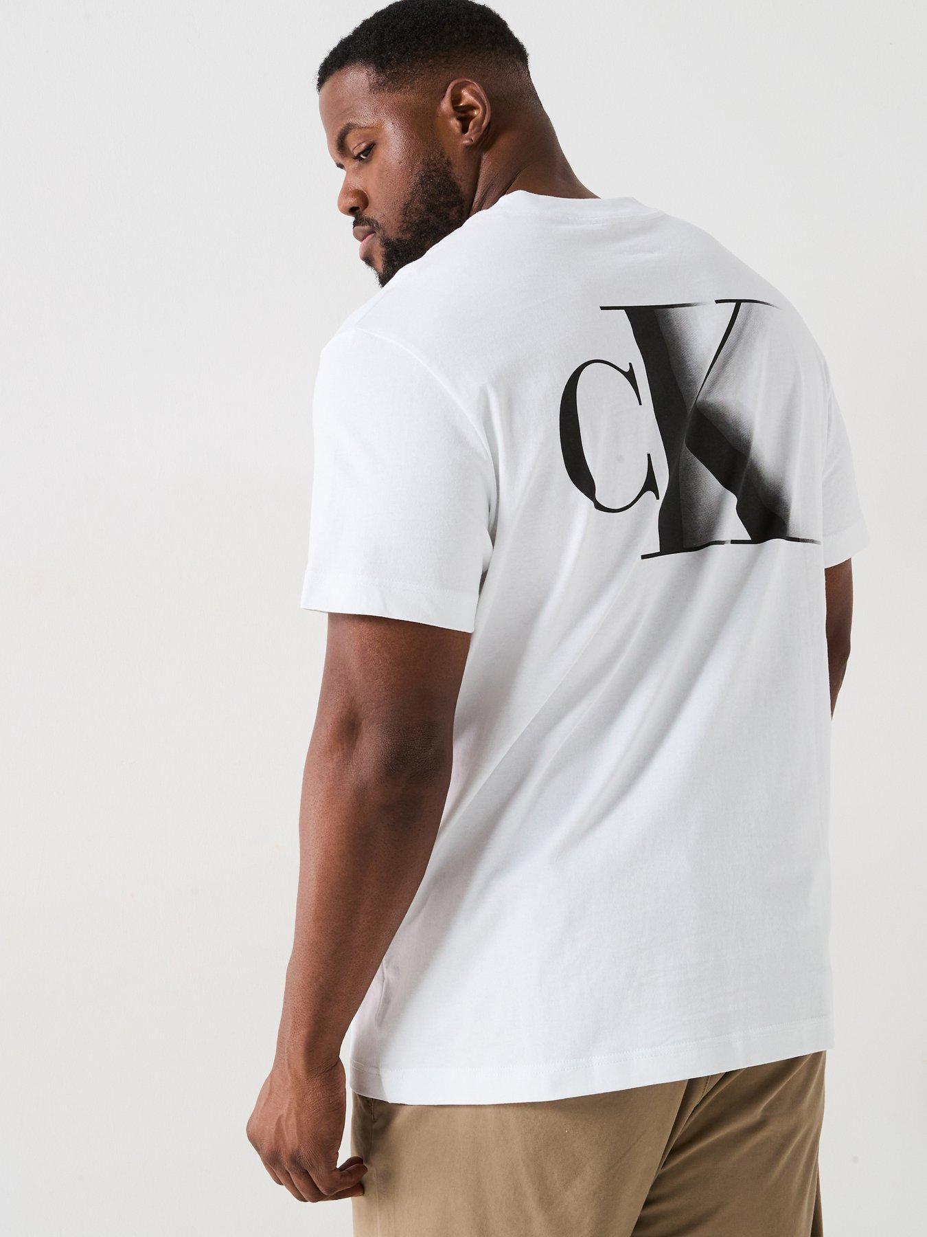  image of calvin-klein-jeans-plus-bold-ck-t-shirt-white