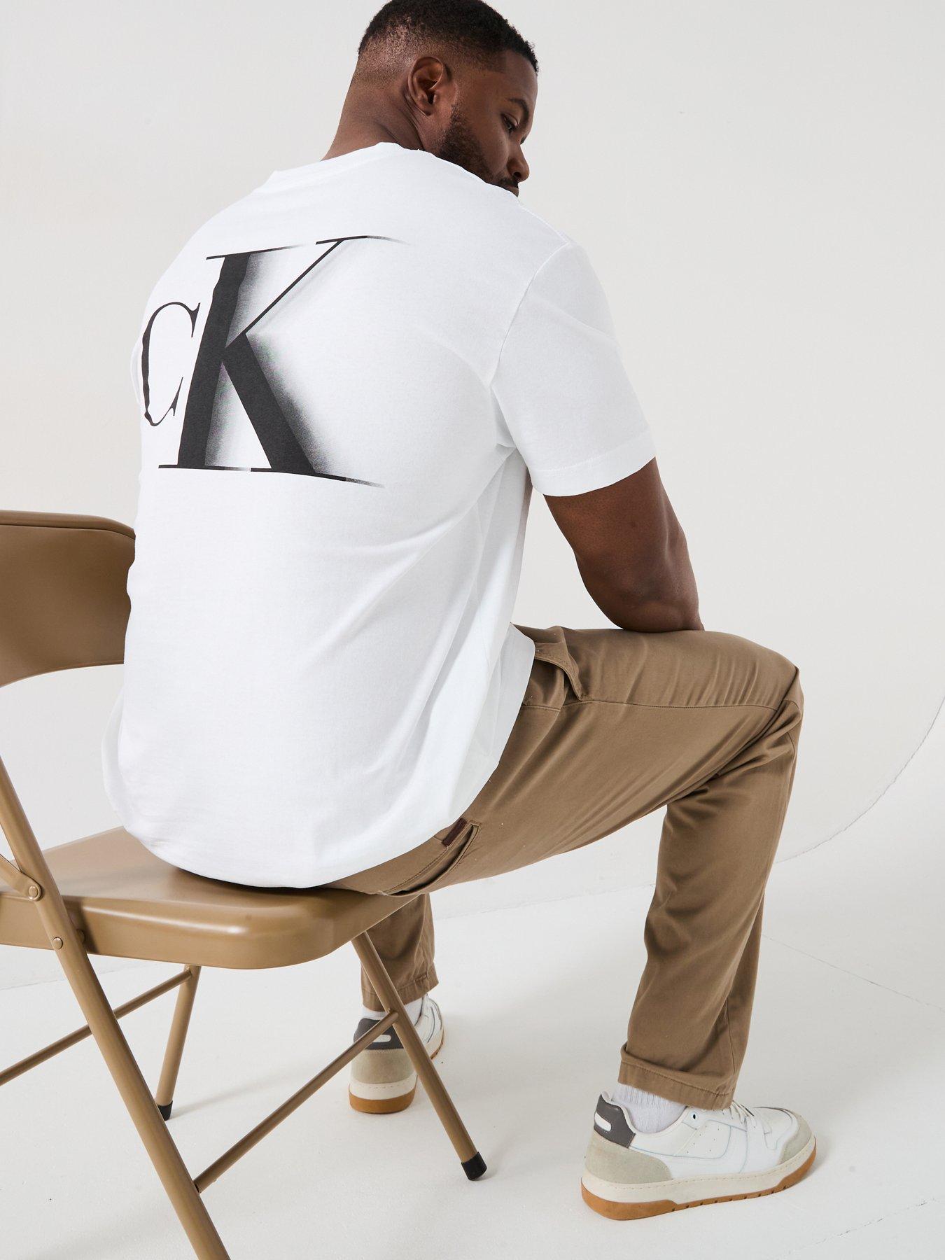  image of calvin-klein-jeans-plus-bold-ck-t-shirt-white