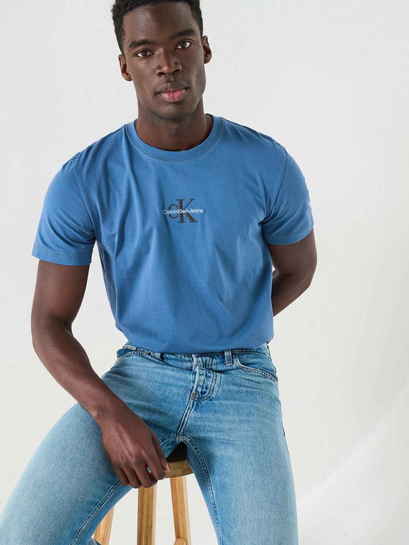 undefined Plus Monologo T-Shirt - Blue