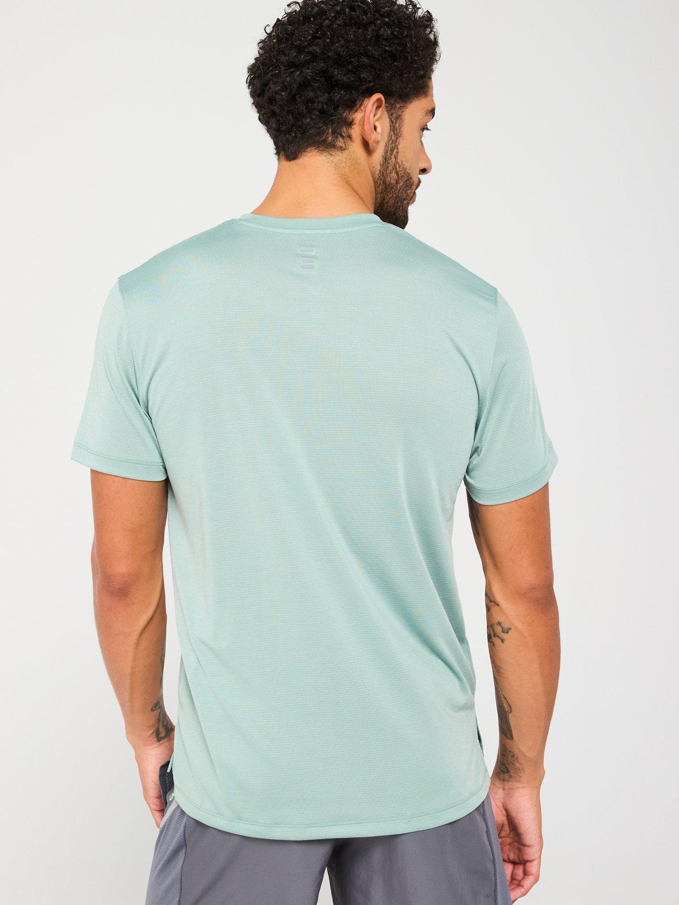 image of under-armour-mens-running-launch-t-shirt-green