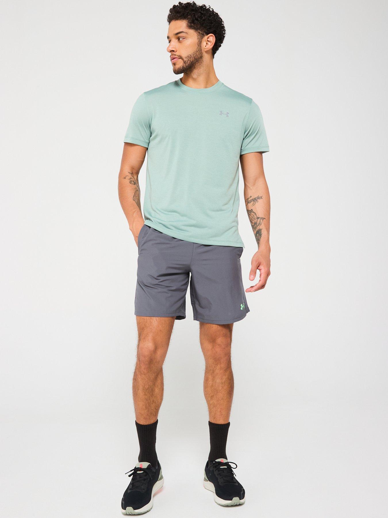  image of under-armour-mens-running-launch-t-shirt-green