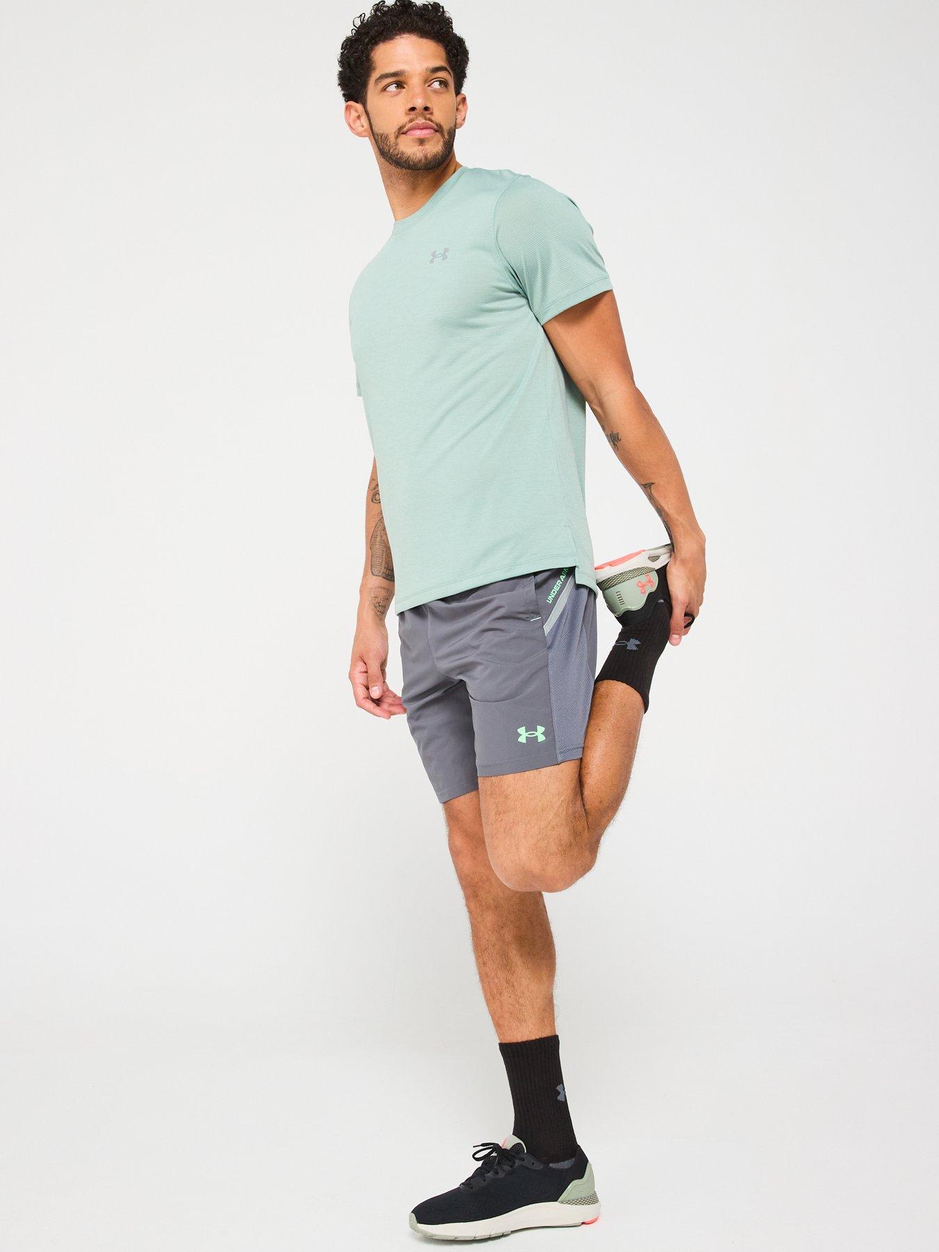  image of under-armour-mens-running-launch-t-shirt-green