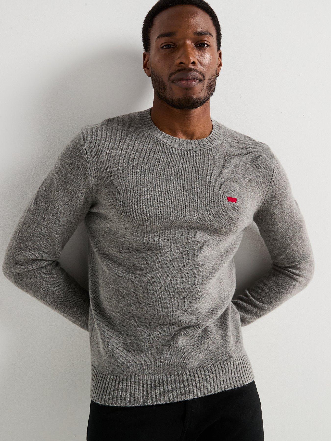 Image 5 of 5 of Levi's Original House Mark Knitted Jumper - Grey