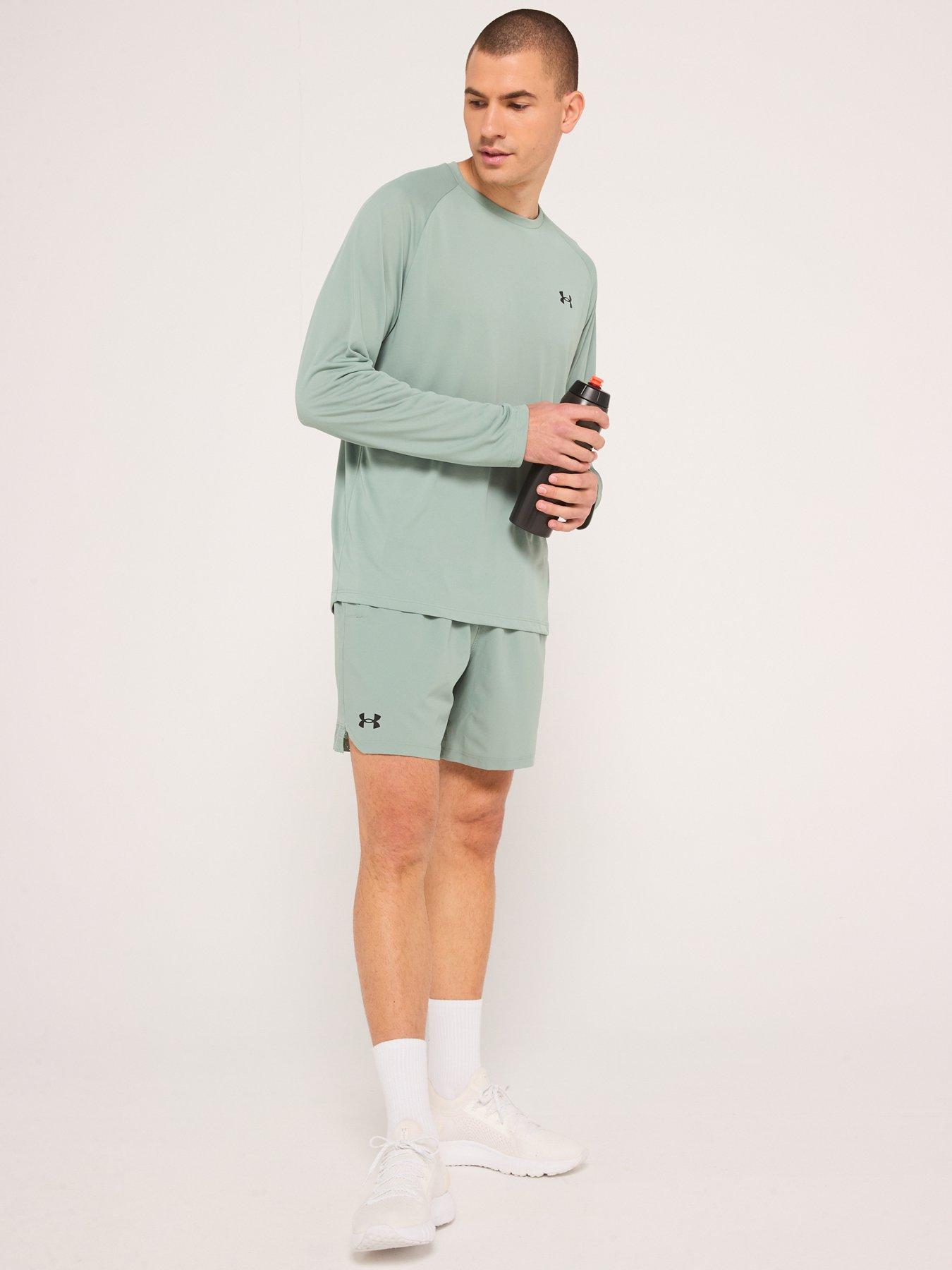  image of under-armour-mens-training-tech-20-long-sleeve-t-shirt-green