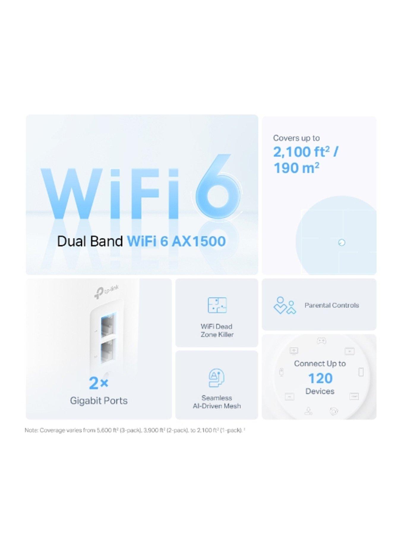  image of tp-link-deco-x1500-3-pack-wi-fi-6-mesh