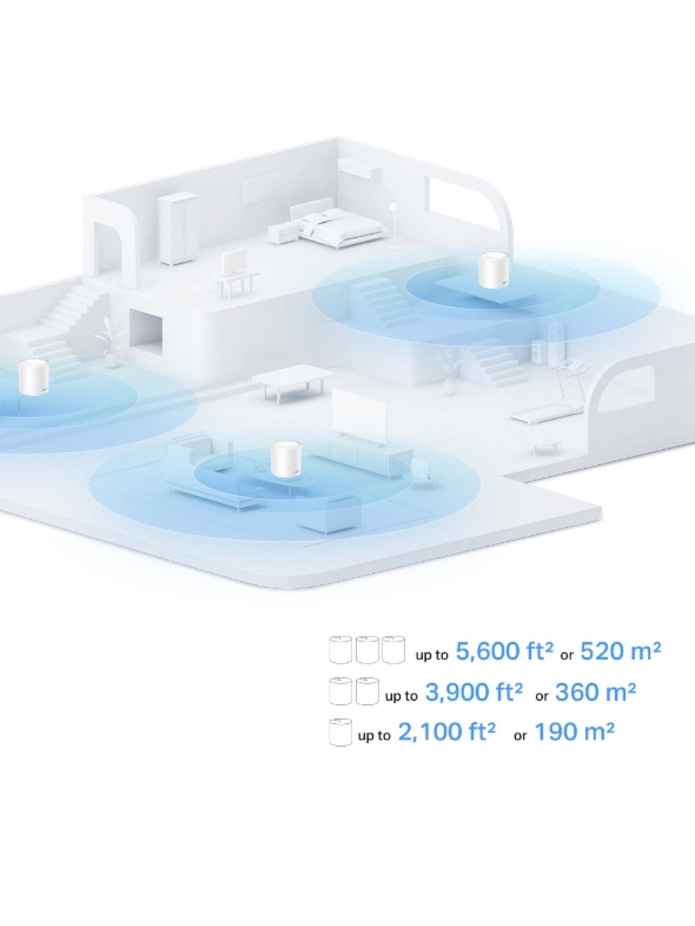  image of tp-link-deco-x1500-3-pack-wi-fi-6-mesh