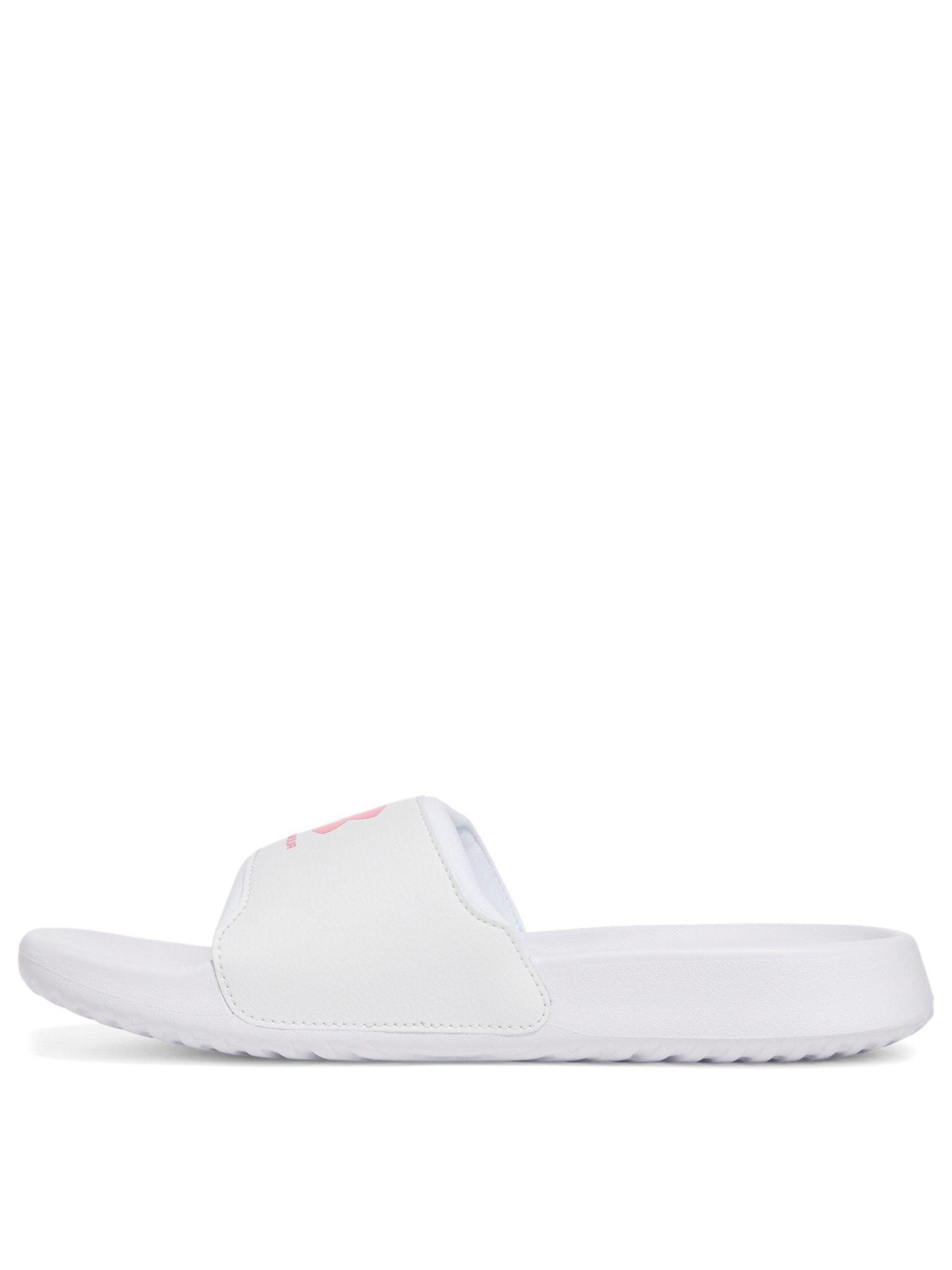  image of under-armour-womens-ignite-select-slides-white