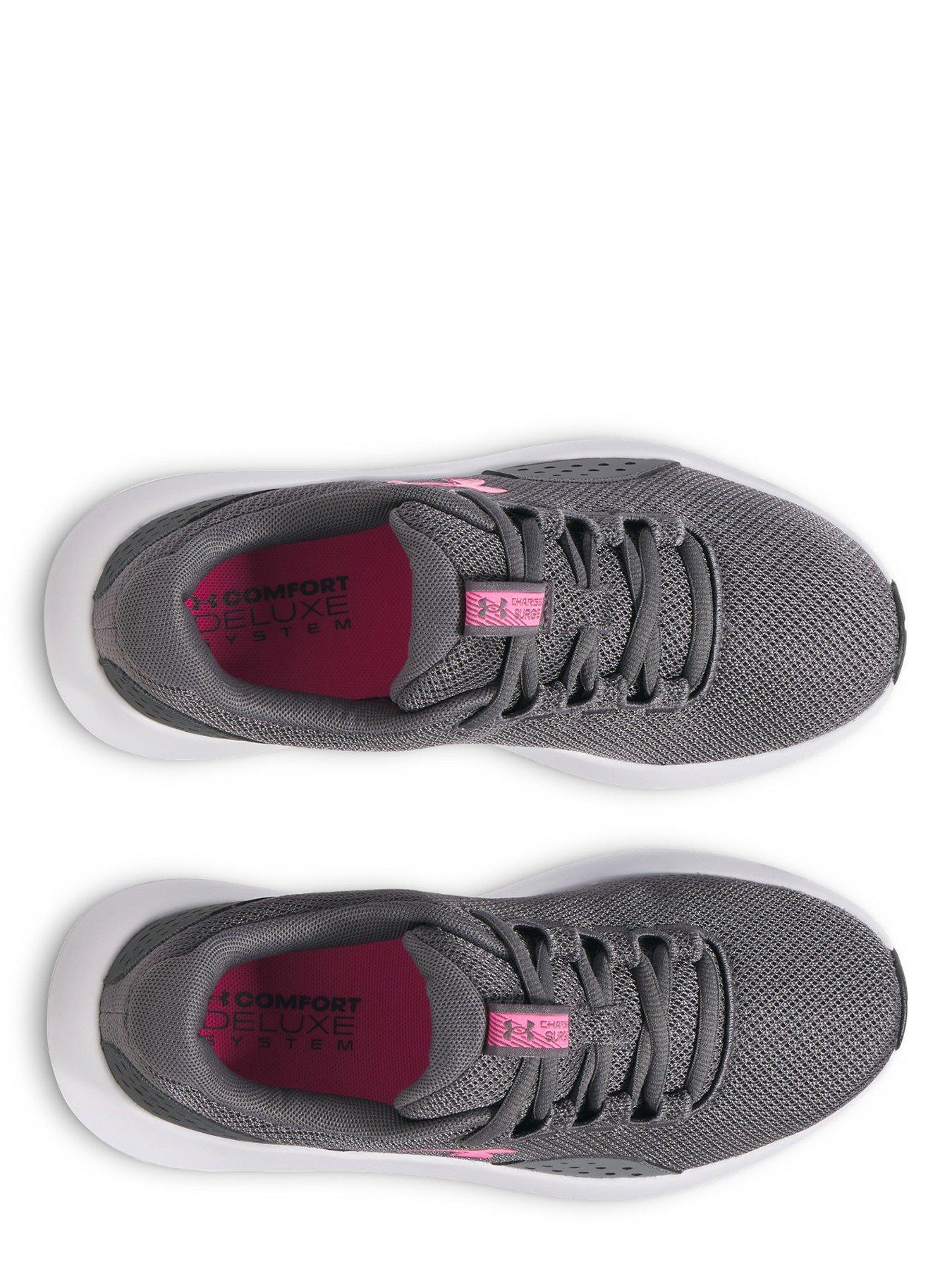  image of under-armour-womens-running-charged-surge-4-trainers-grey