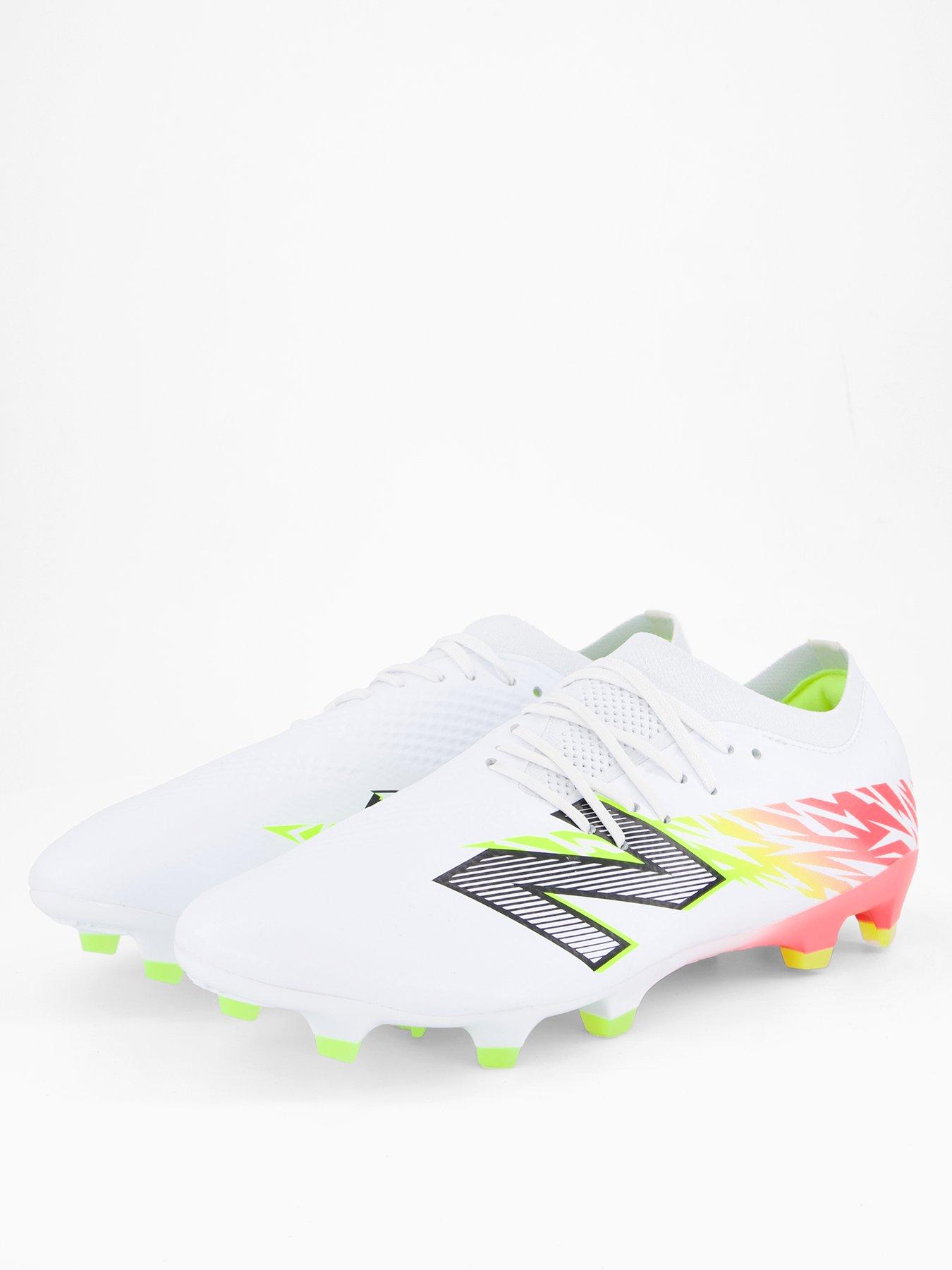  image of new-balance-mens-furonv8-destroy-firm-ground-football-boots-white