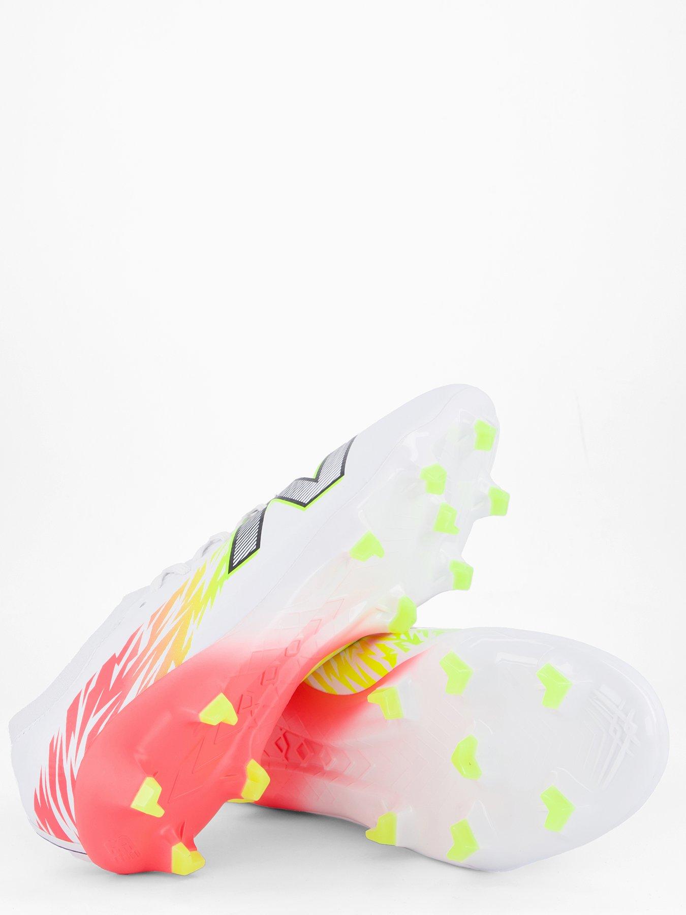  image of new-balance-mens-furonv8-destroy-firm-ground-football-boots-white