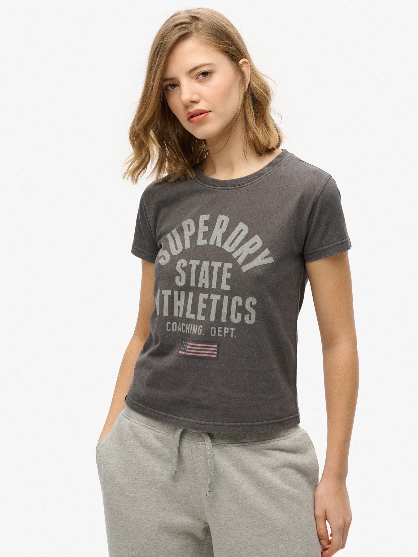 undefined Athletic Graphic Fitted T-Shirt - Black