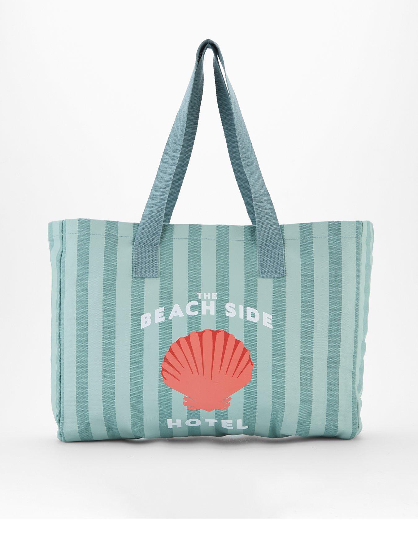 v-by-very-shell-printed-slogan-tote-bag