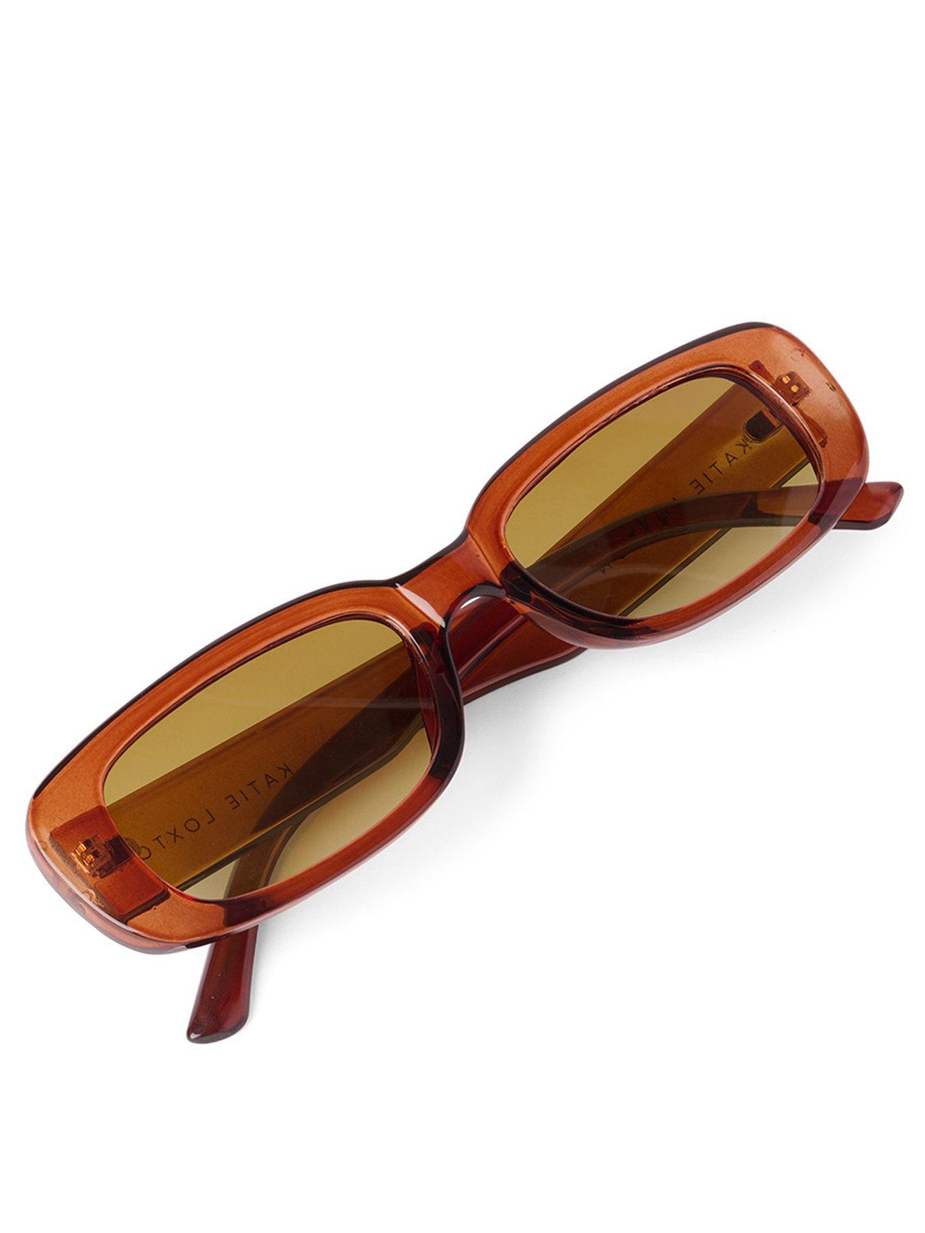 Image 4 of 5 of Katie Loxton Venice Sunglasses - Amber Transparent