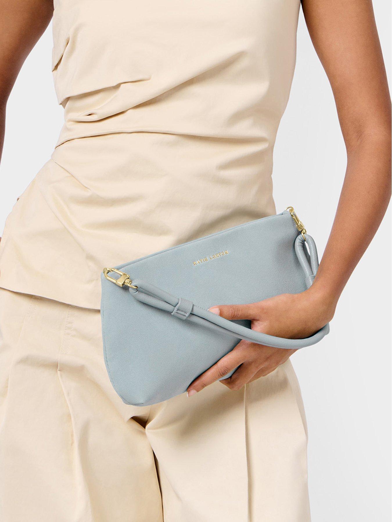 undefined Asha Suede Clutch