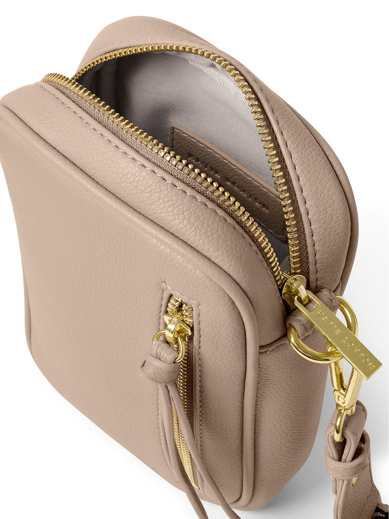 Image 3 of 5 of Katie Loxton Hallie Small Crossbody Bag - Light Taupe