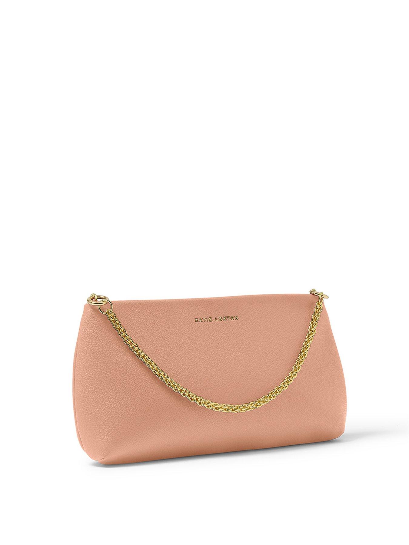  image of katie-loxton-margot-wristlet-peony-blush