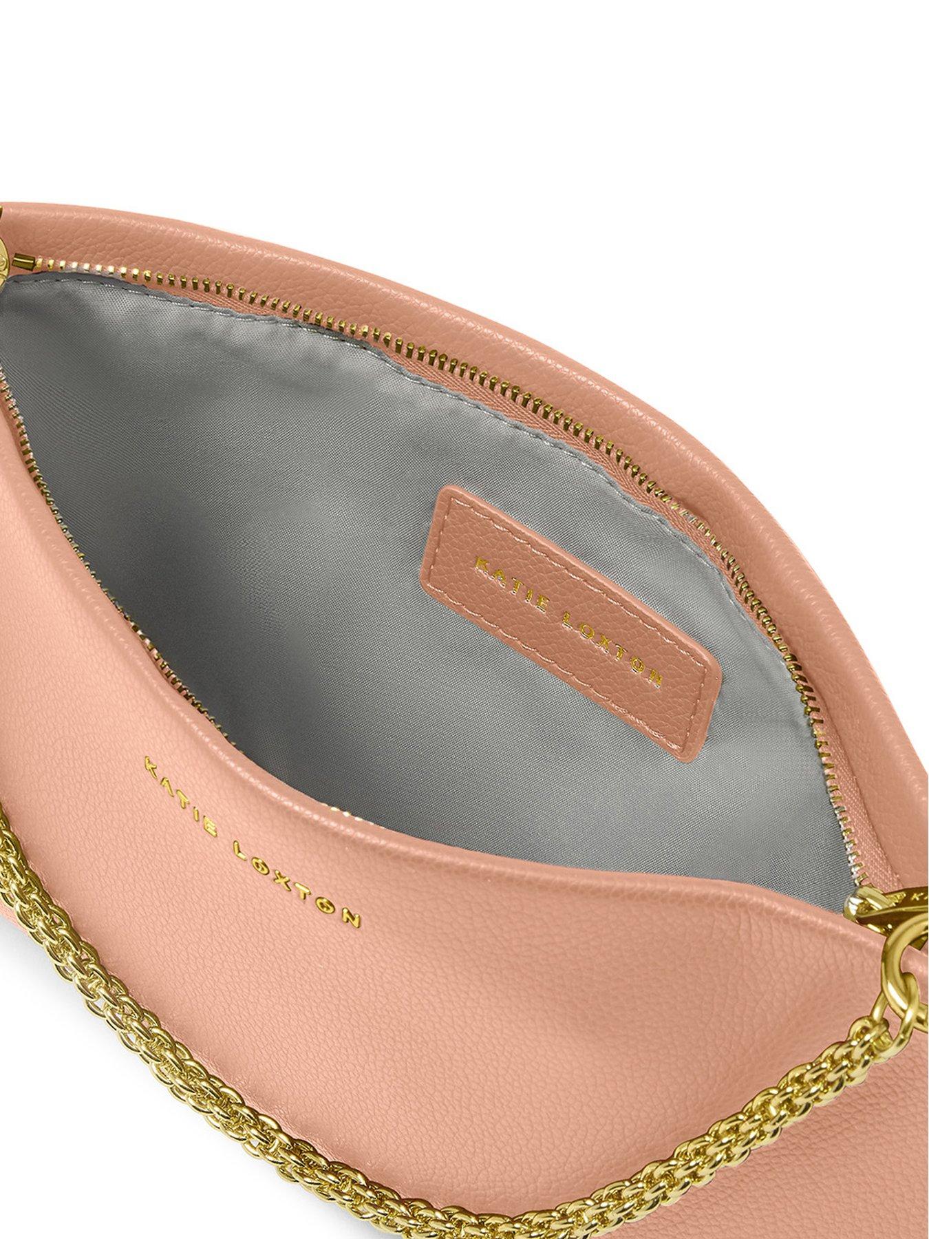  image of katie-loxton-margot-wristlet-peony-blush