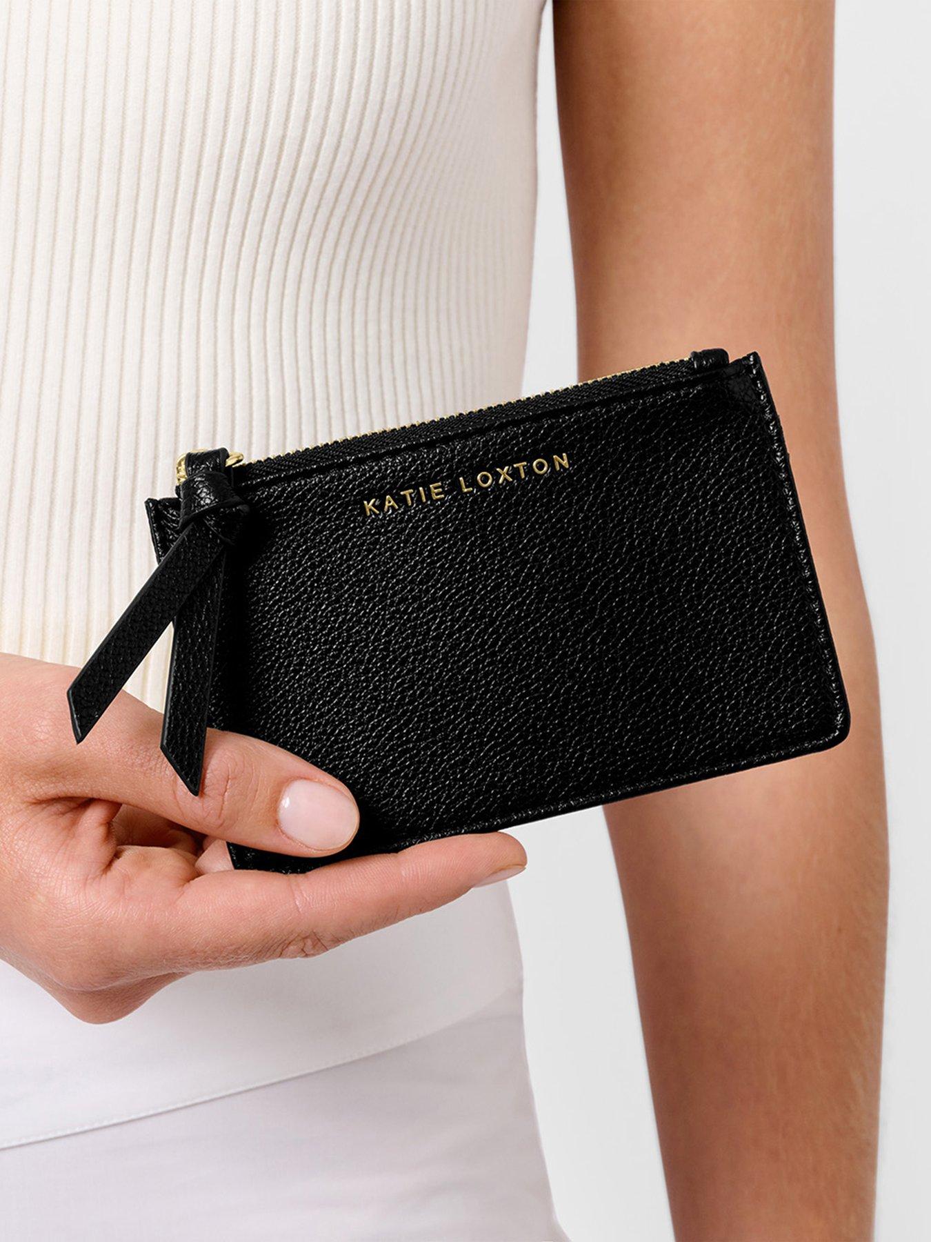 Katie Loxton Hallie Coin  &  Card Holder In Black
