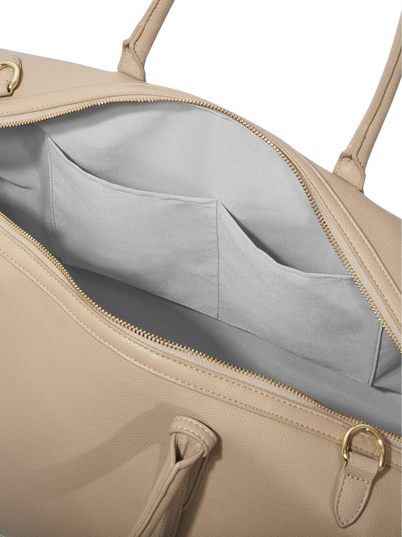  image of katie-loxton-oxford-weekend-holdall-light-taupe