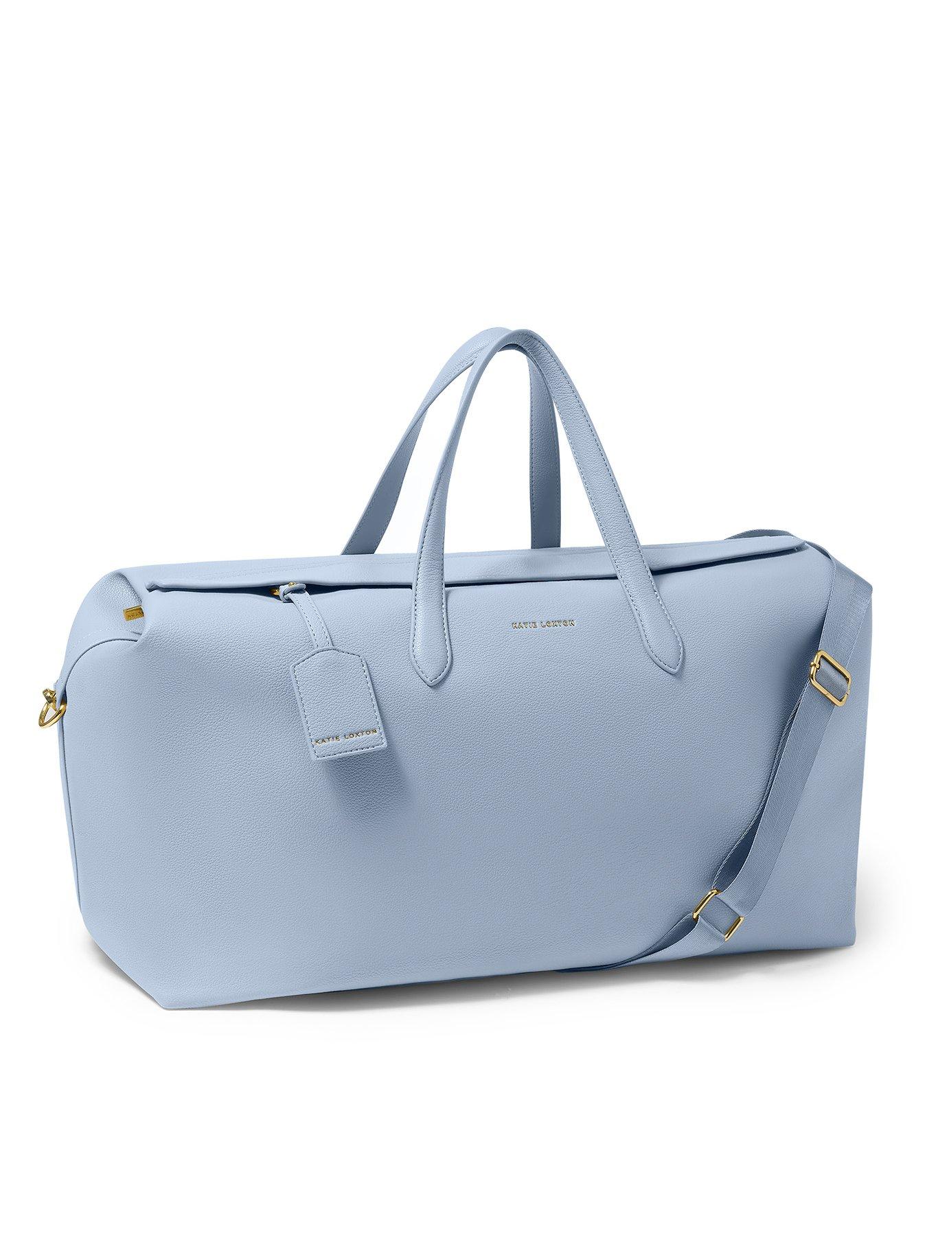  image of katie-loxton-henley-weekend-bag-in-blue-aura