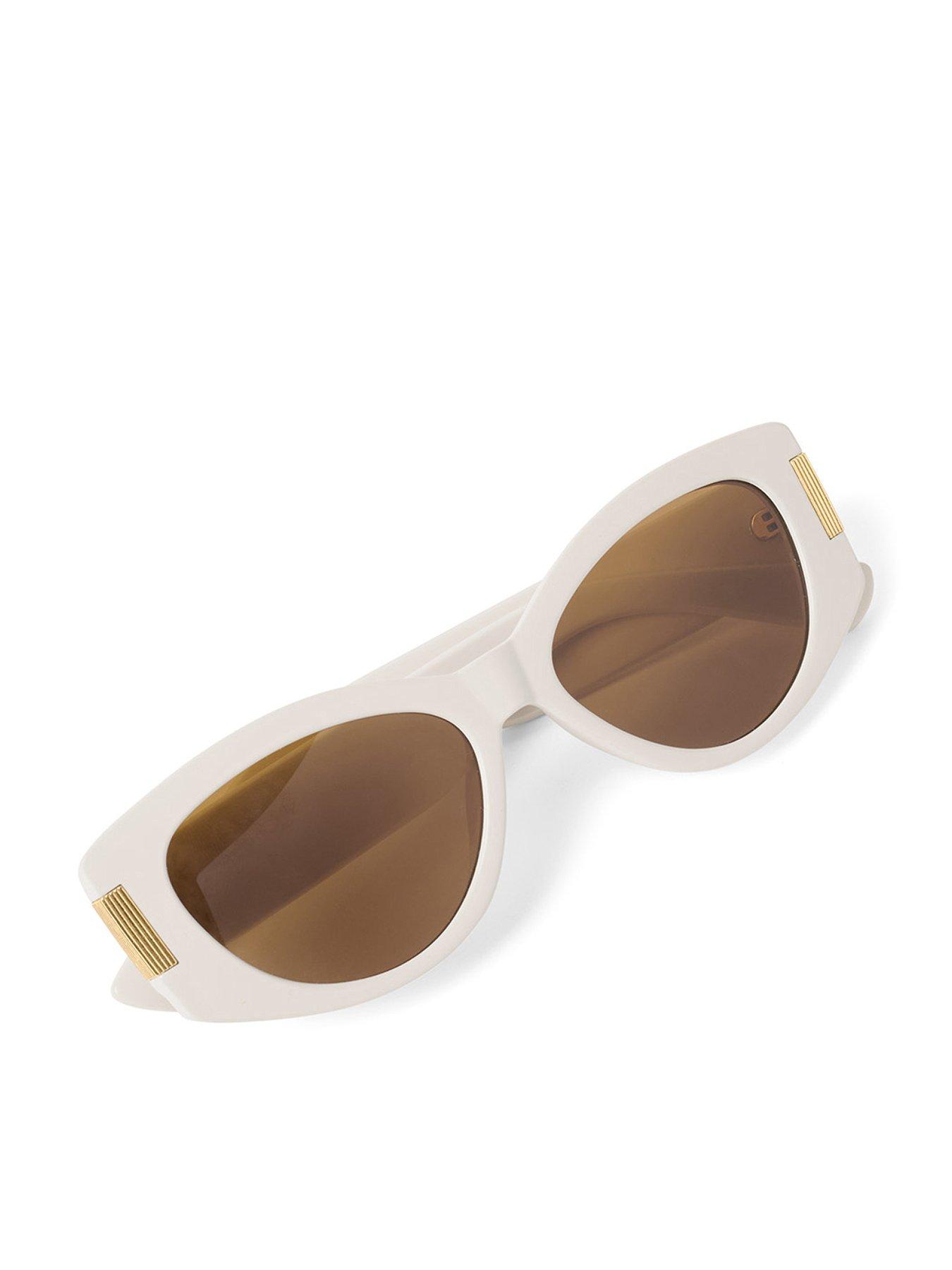 Image 2 of 6 of Katie Loxton Rimini Sunglasses - Off White