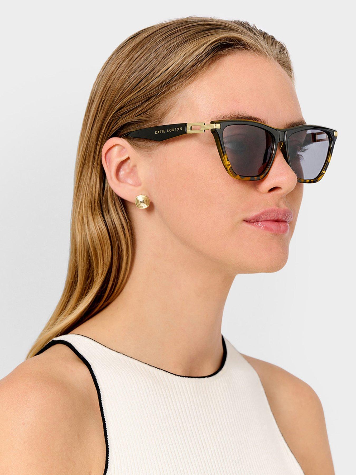 Katie Loxton Marbella Sunglasses - Black Tortoiseshell