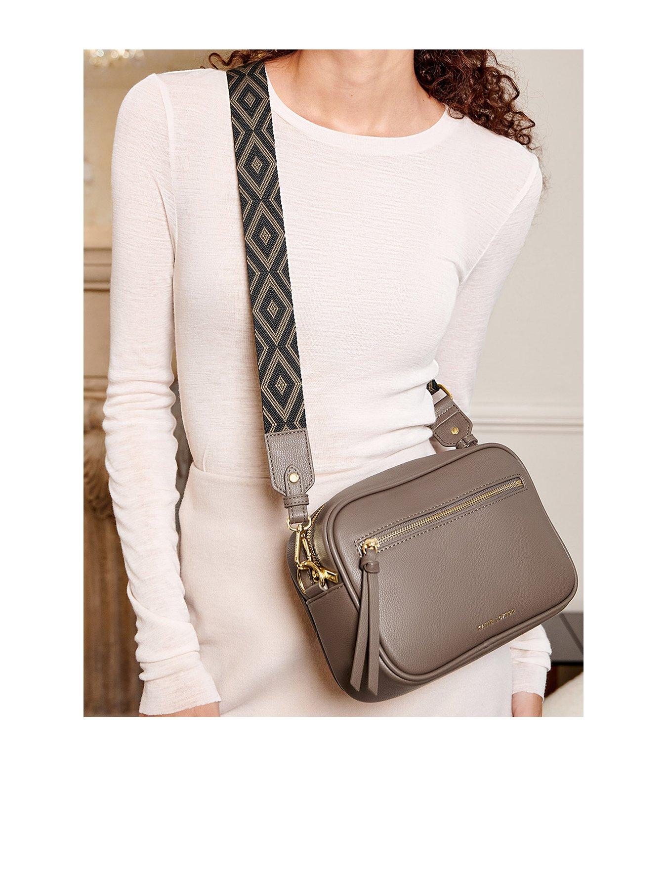 undefined Hallie Crossbody Bag - Mink