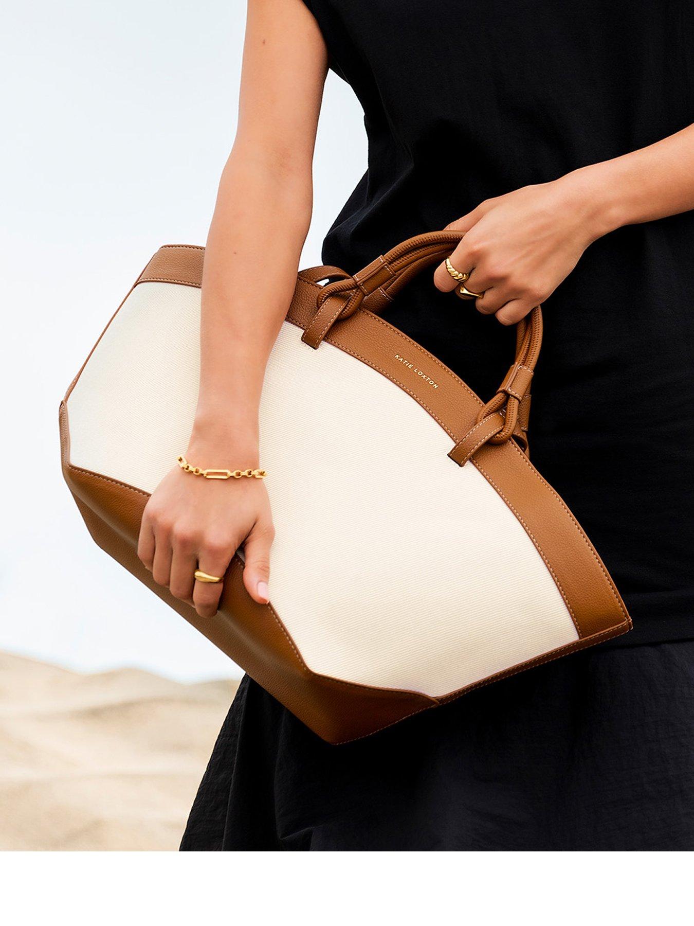 undefined Siena Canvas Tote Bag In Cognac