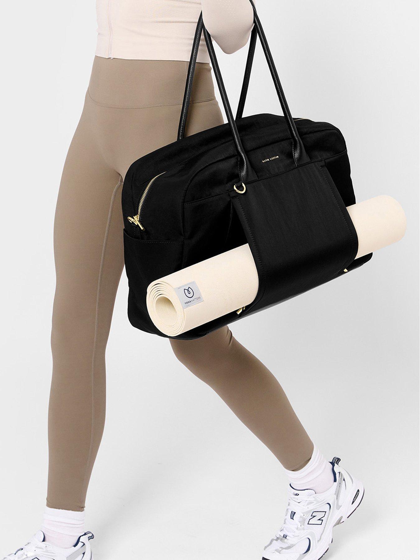 undefined Nylon-lux Everyday Holdall In Black