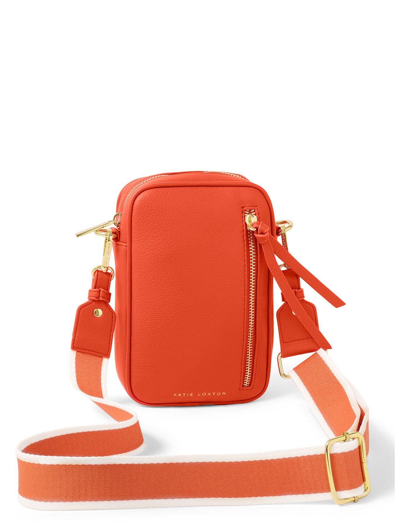 Image 2 of 5 of Katie Loxton Hallie Small Crossbody Bag - Deep Orange