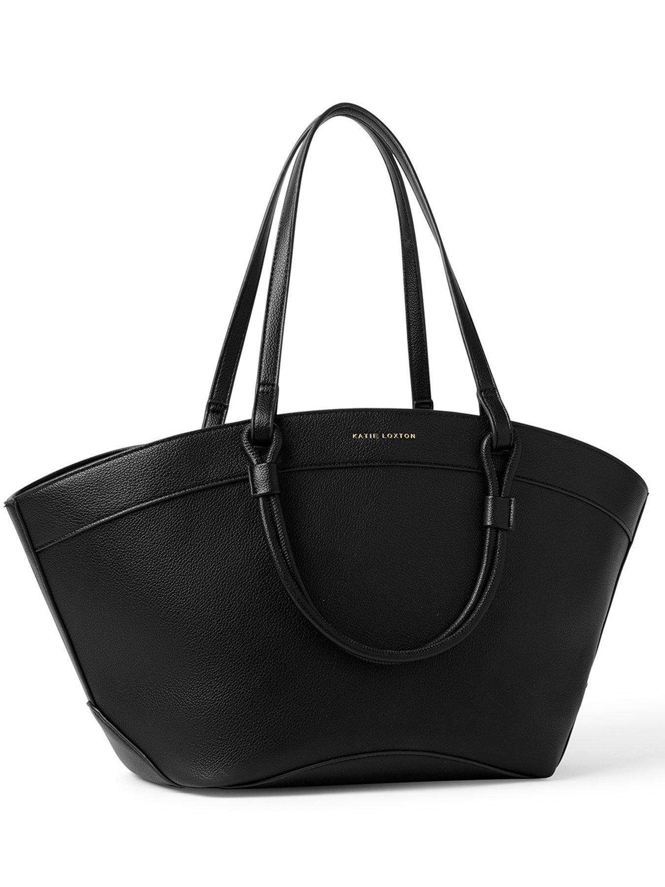  image of katie-loxton-asha-tote-bag-in-black