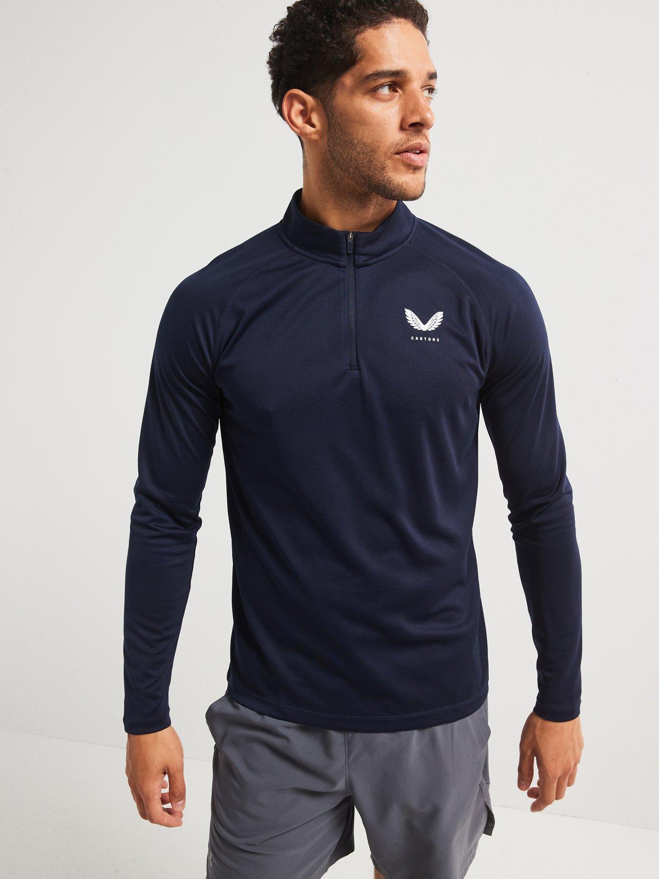 undefined Mens Training Adapt Lightweight Zip - Navy