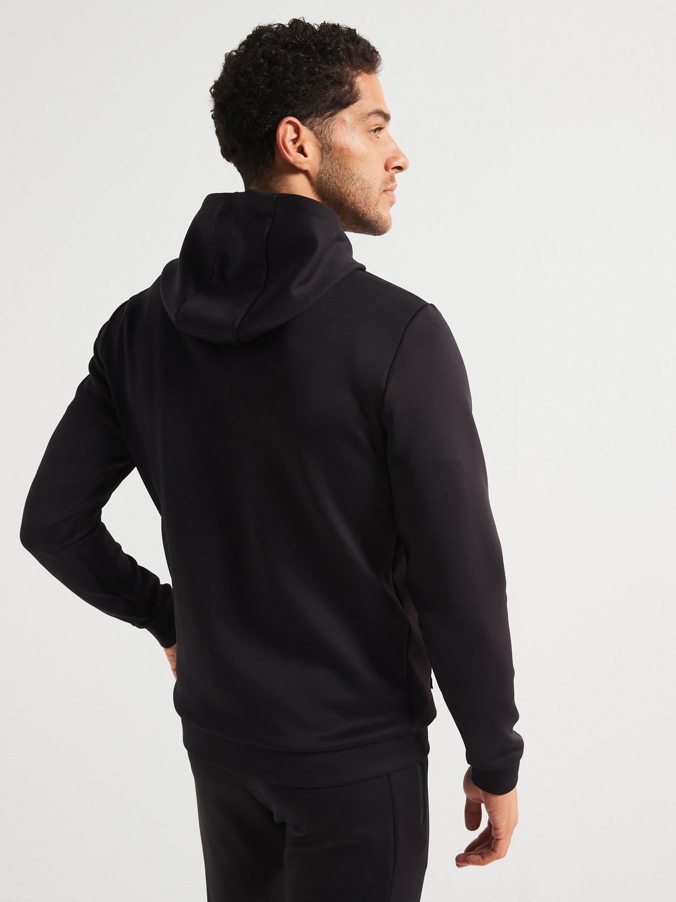  image of castore-mens-training-scuba-hoodie-black