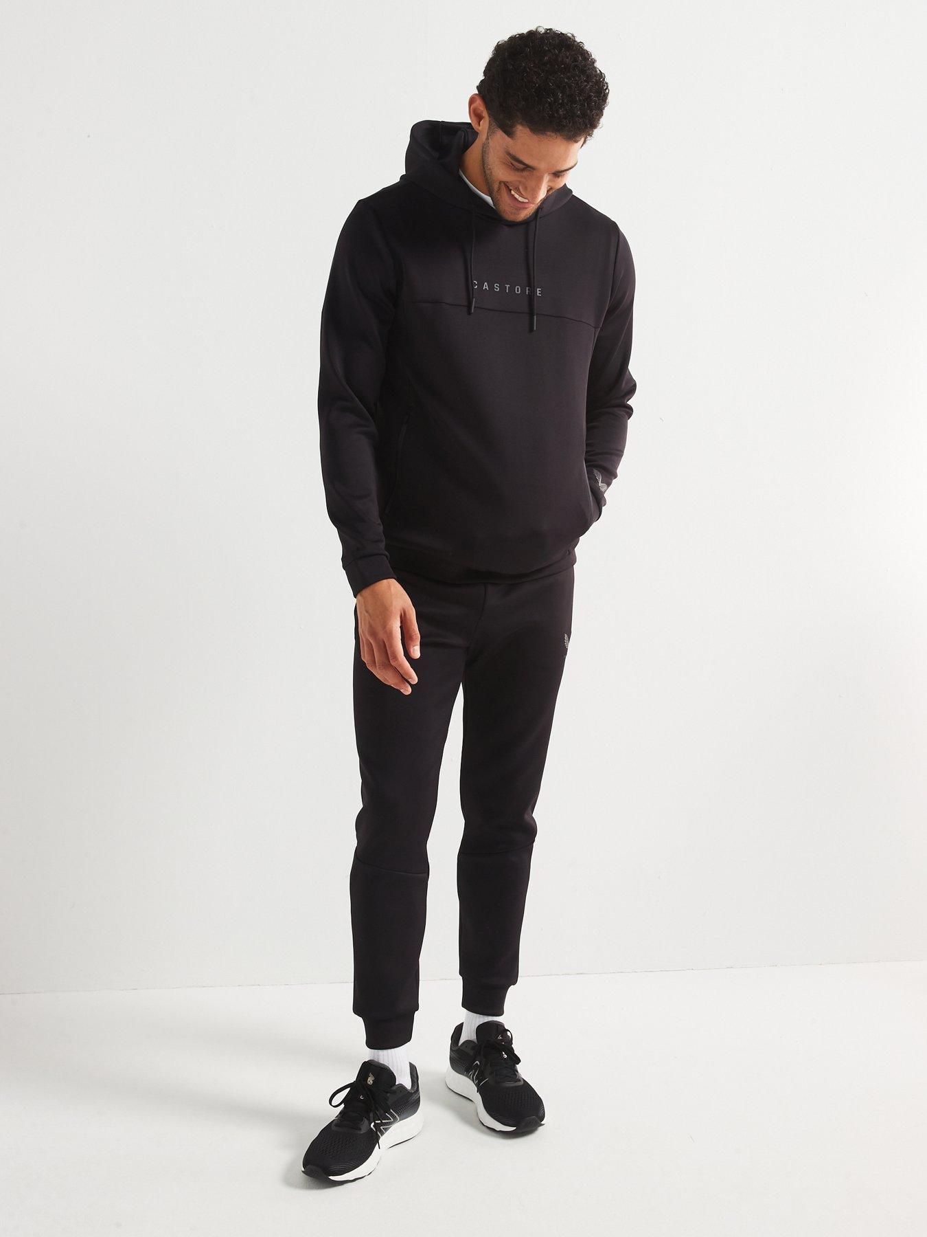  image of castore-mens-training-scuba-hoodie-black